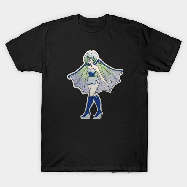 Dragon Girl T-Shirt by inatorinator